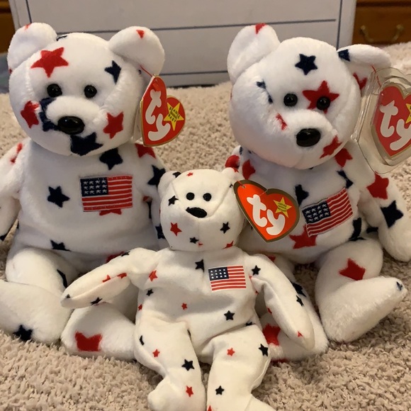 Beanie baby Glory. 1997 with tooth tag errors. - Picture 2 of 6